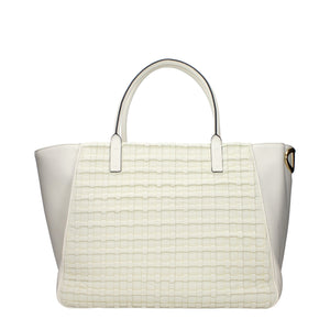 Beige Leather Handbag