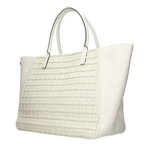 Beige Leather Handbag