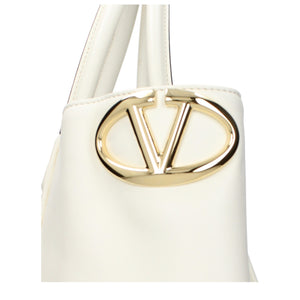 Beige Leather Handbag