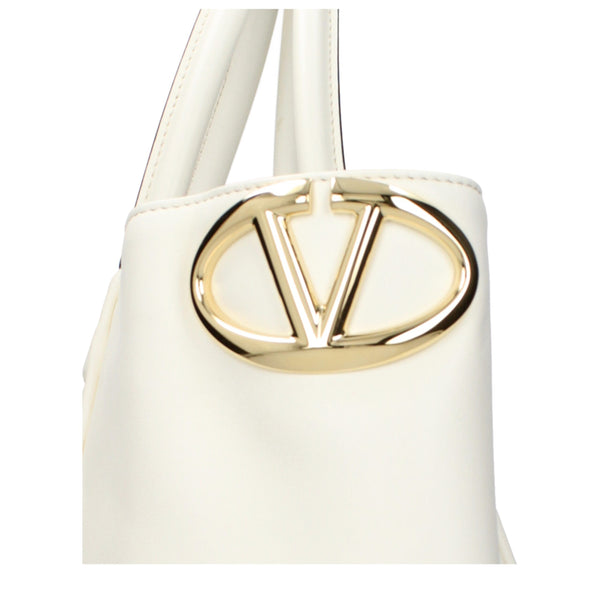 Beige Leather Handbag