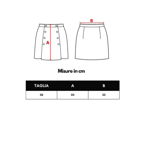 Bordeaux Wool Mini Skirt