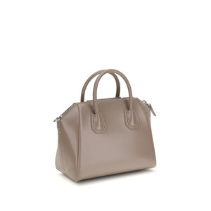 Gray Calf Leather Bos Taurus Shoulder Bag