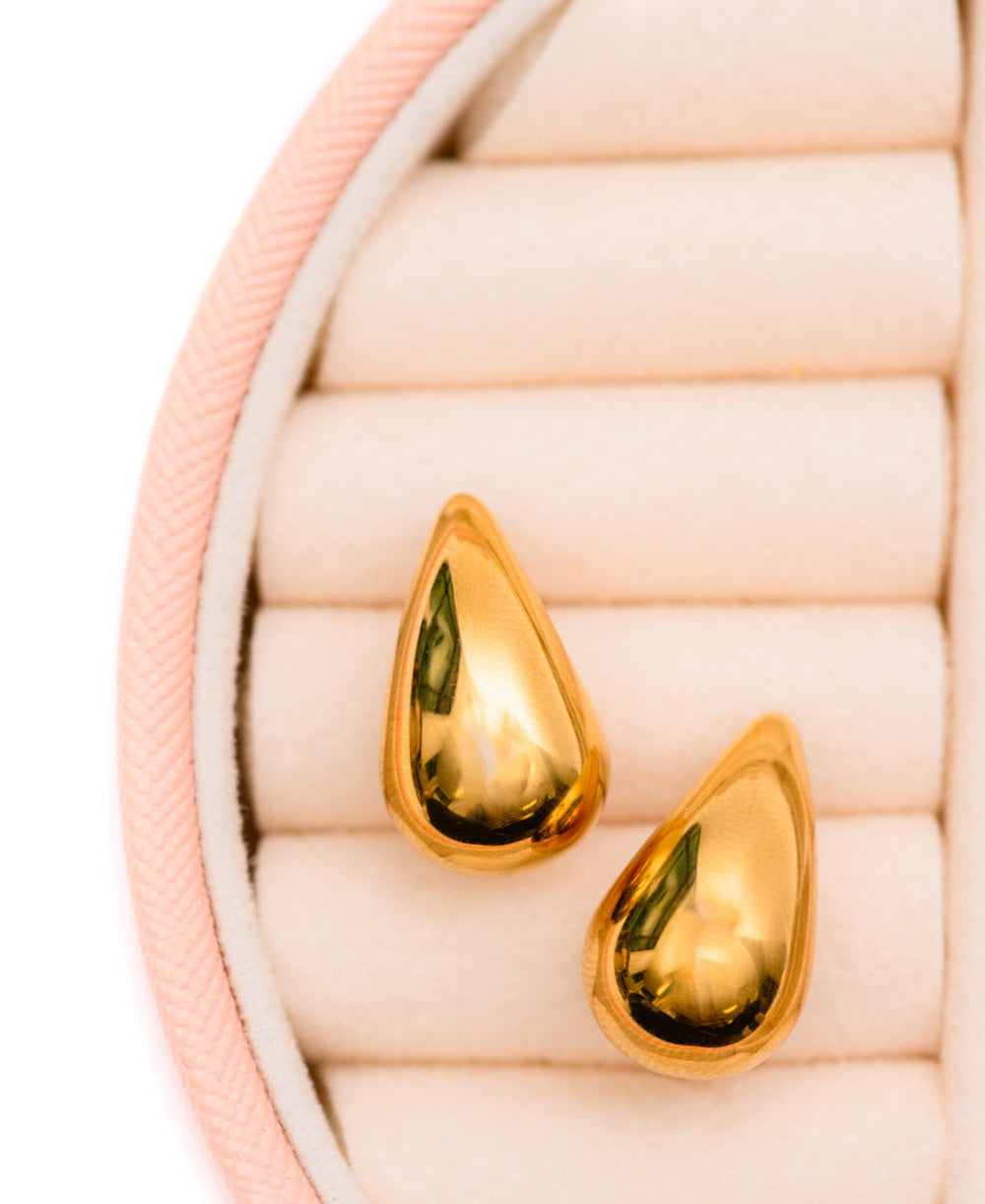 Drip Drop Teardrop Earrings