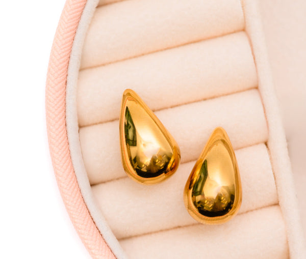 Drip Drop Teardrop Earrings