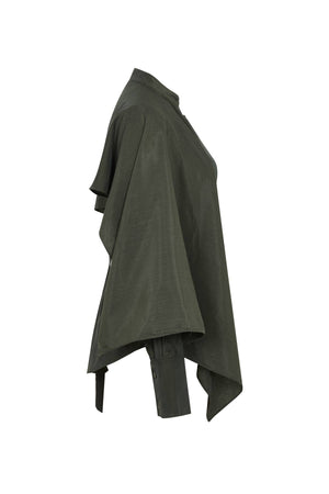Asymmetric Cape Blouse