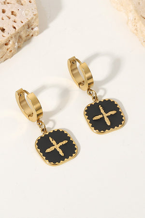 Divine Embrace Drop Earrings