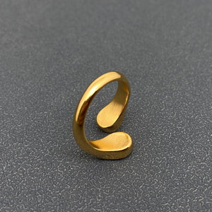 Blush Duo 18K Gold-Plated Open Ring