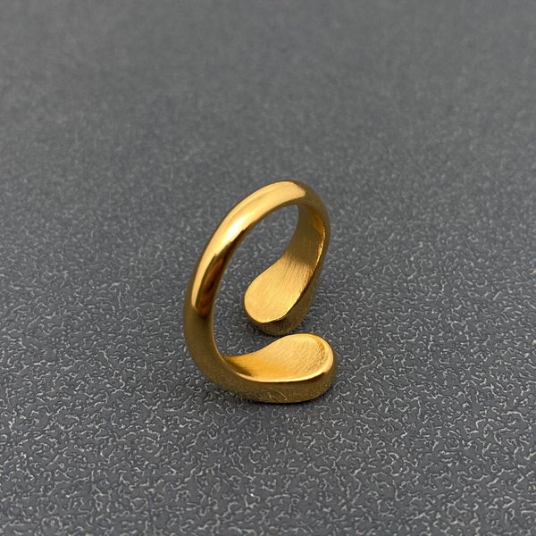 Blush Duo 18K Gold-Plated Open Ring