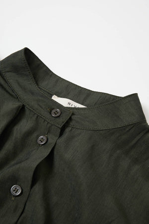 Asymmetric Cape Blouse