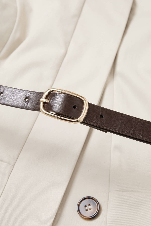 Belted High-Neck Utility Jacket