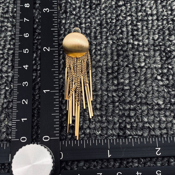 Cascade Fringe Statement Earrings